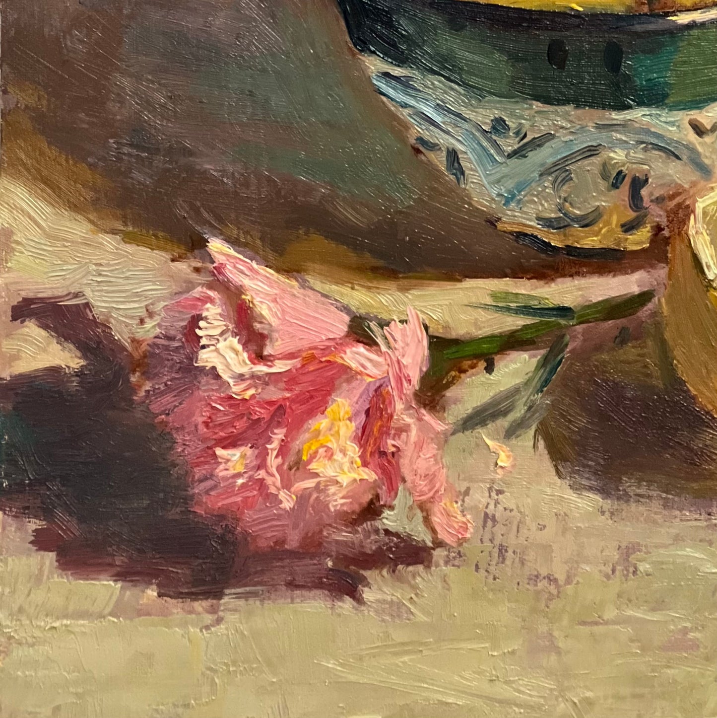 Bowl of Lemons in the studio