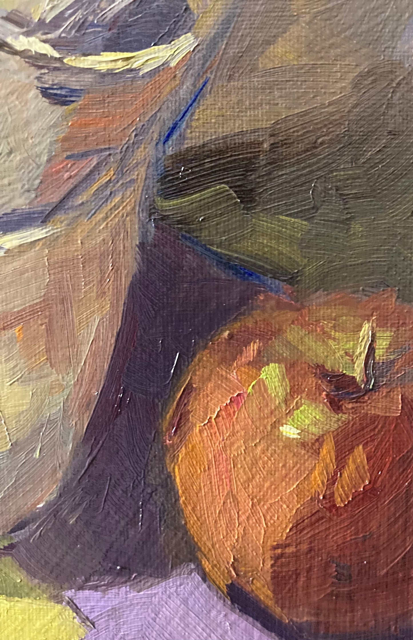 An Apple a Day Series 11 - Small Original Oil Painting