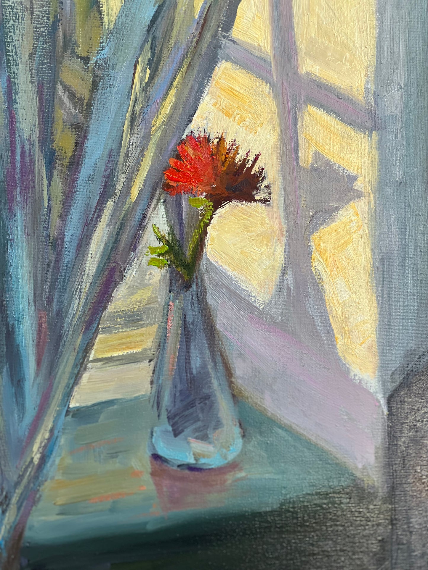 Large Still Life Oil Painting - Morning Window