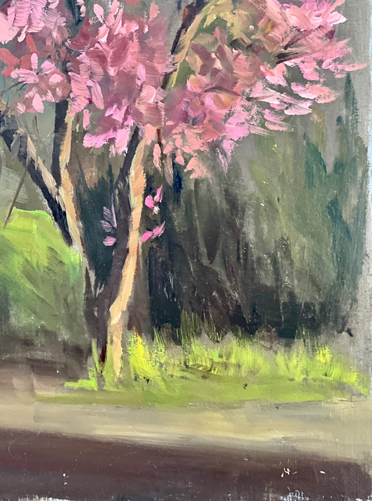 Landscape Oil Painting - Spring Blossoms!