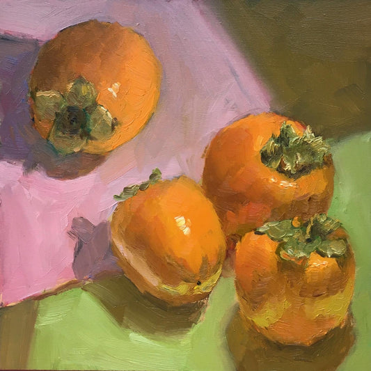 Small Painting - Just some persimmons!