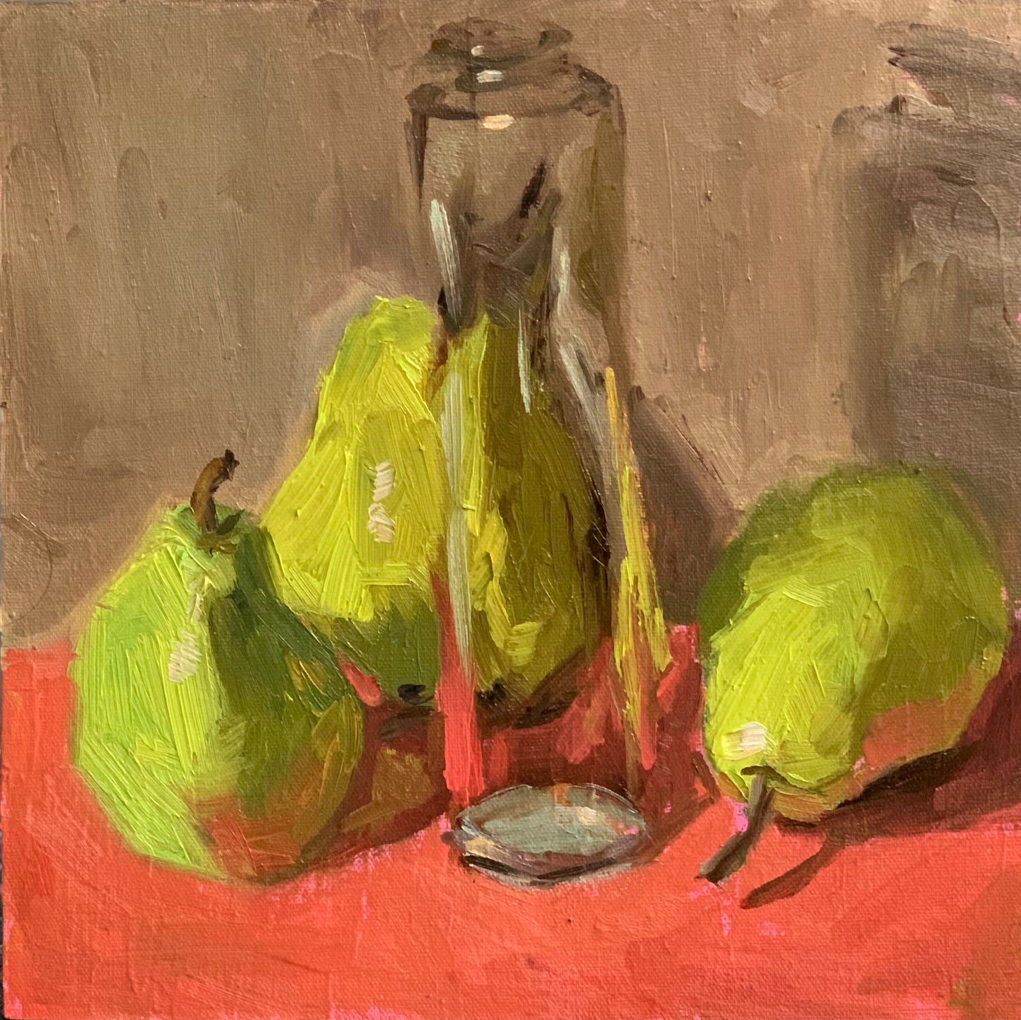 Distorted Pears - Original Oil Painting