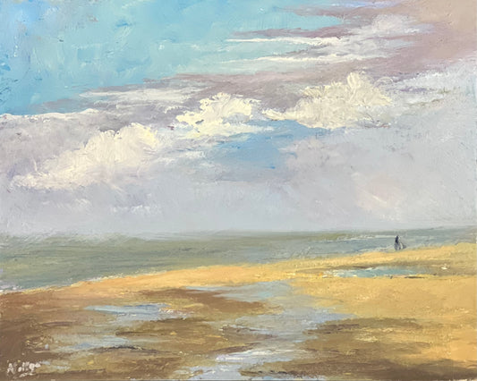 Oil Painting Seascape - Beach Skies Series 3
